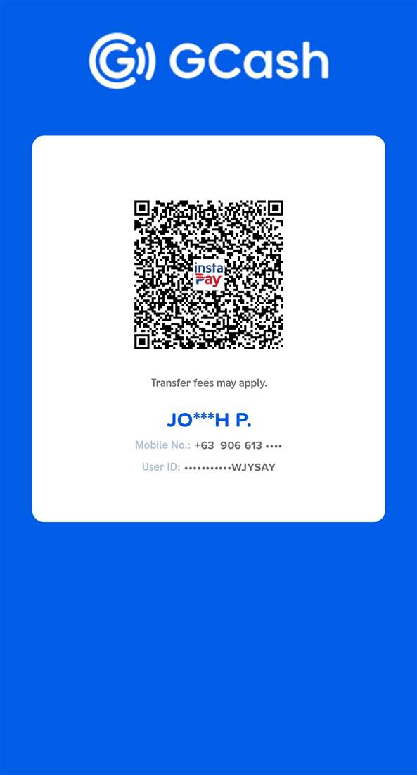 GCash QR code for Hailee