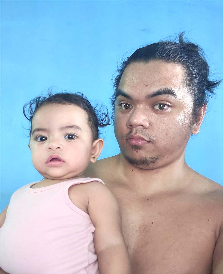 Hailee with her dad